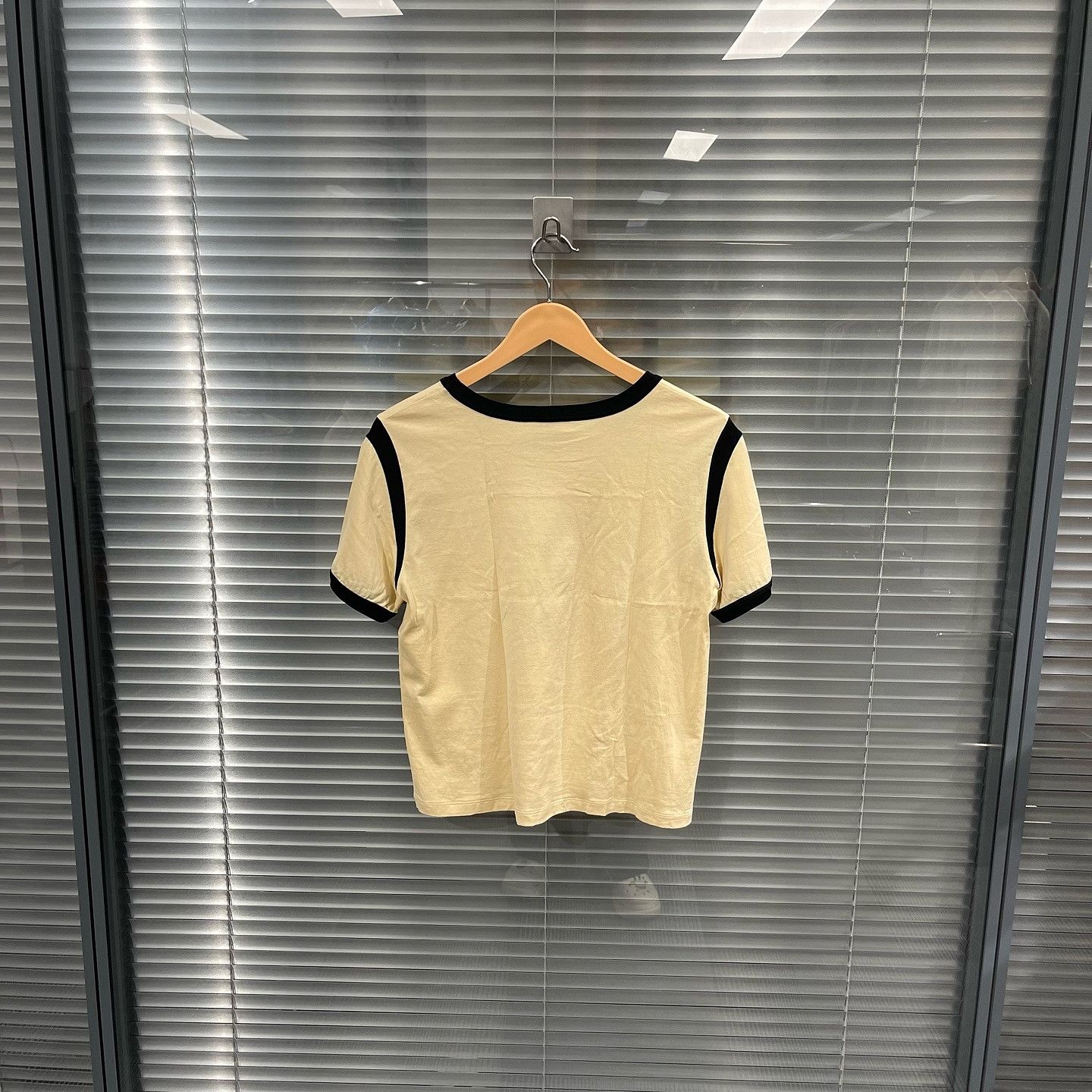 Celine Celine Triomphe Logo Ringer T-Shirt Size M Size M / US 6-8 / IT 42-44 - 2 Thumbnail