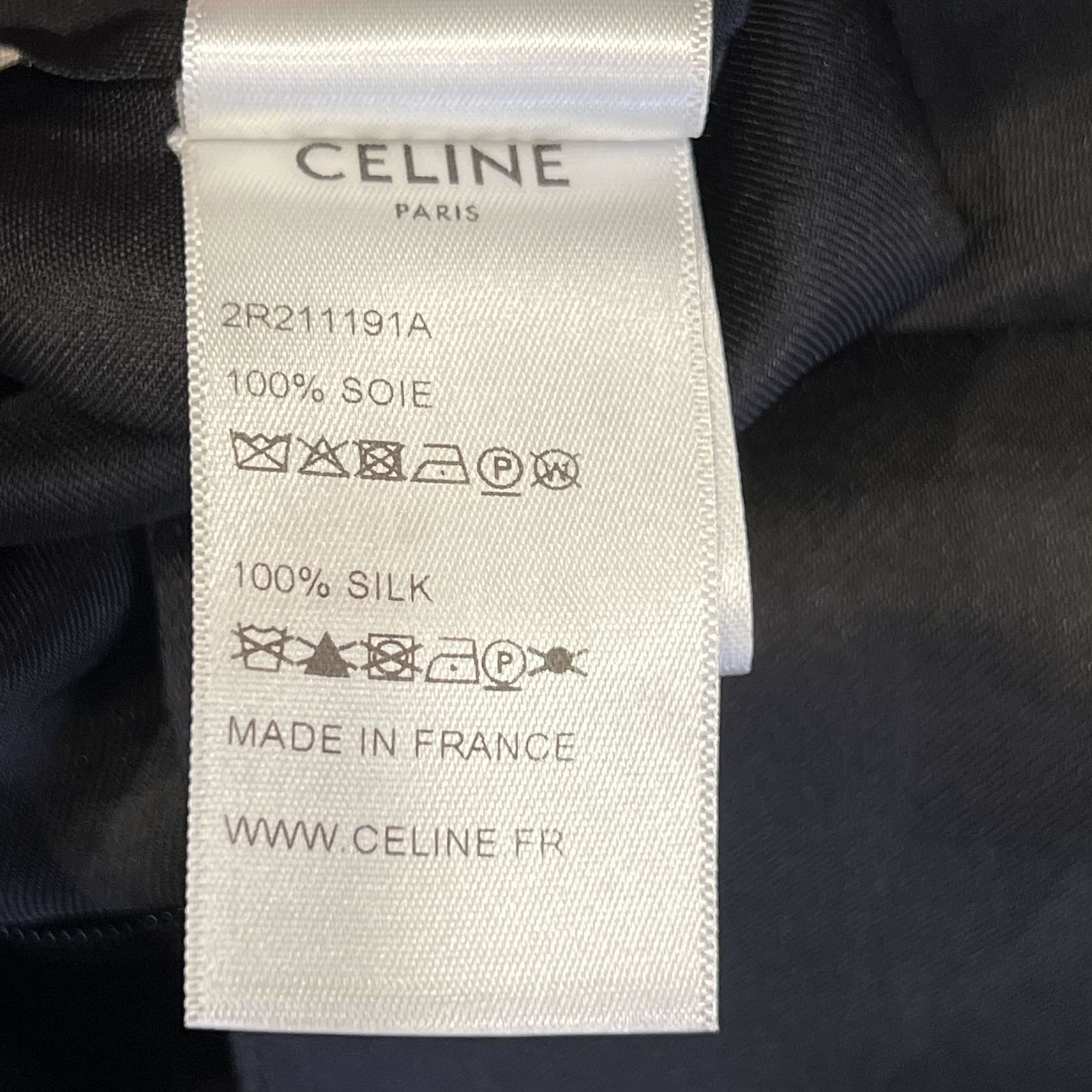 Celine CELINE Silk Tiered Dress Black Size 34 Size XS / US 0-2 / IT 36-38 - 4 Thumbnail