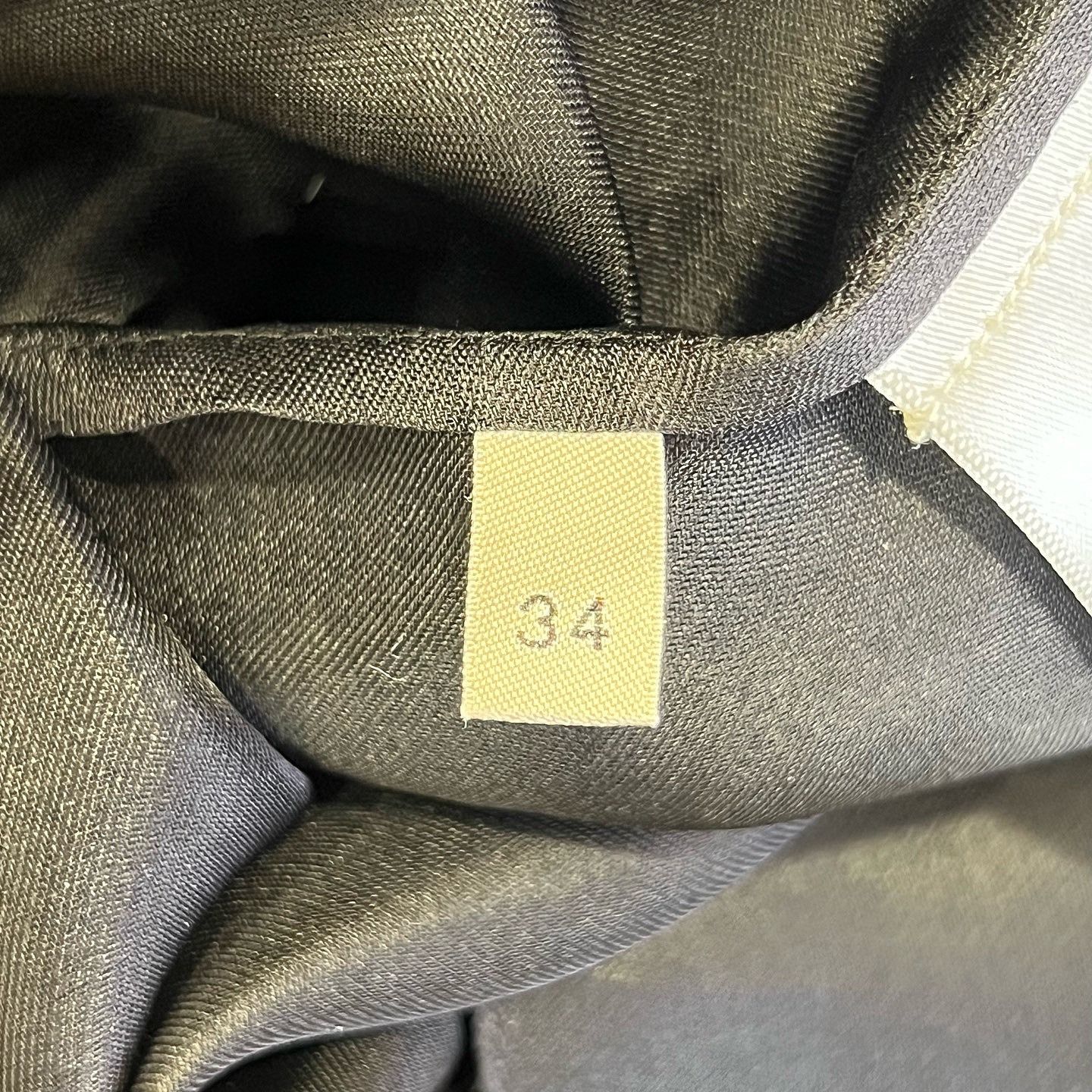 Celine CELINE Silk Tiered Dress Black Size 34 Size XS / US 0-2 / IT 36-38 - 7 Thumbnail