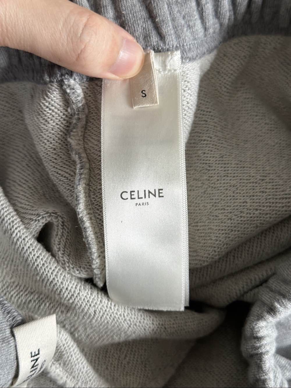 Celine CELINE Logo Sweat Shorts Size S Size US 30 / EU 46 - 4 Thumbnail