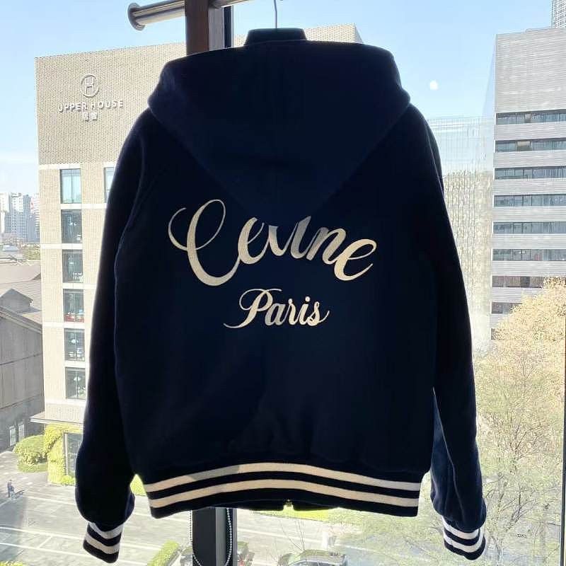 Celine Celine Cashmere Zip Hooded Jacket Size 38 Size S / US 4 / IT 40 - 2 Thumbnail