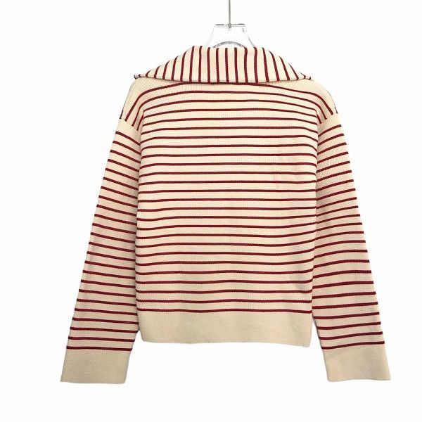 Celine Celine Striped Collared Sweater Size S Size S / US 4 / IT 40 - 2 Thumbnail
