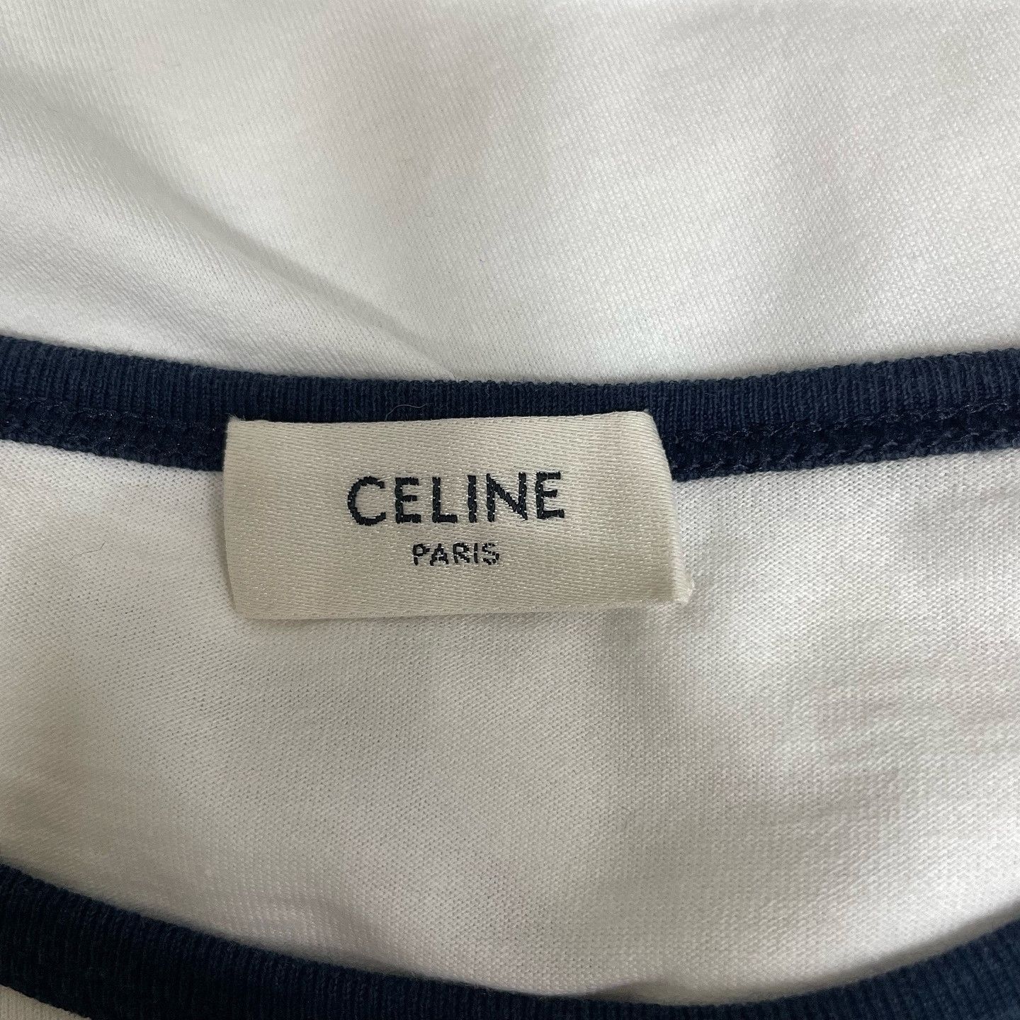Celine Celine Triomphe Logo T-Shirt Size M Size M / US 6-8 / IT 42-44 - 3 Thumbnail