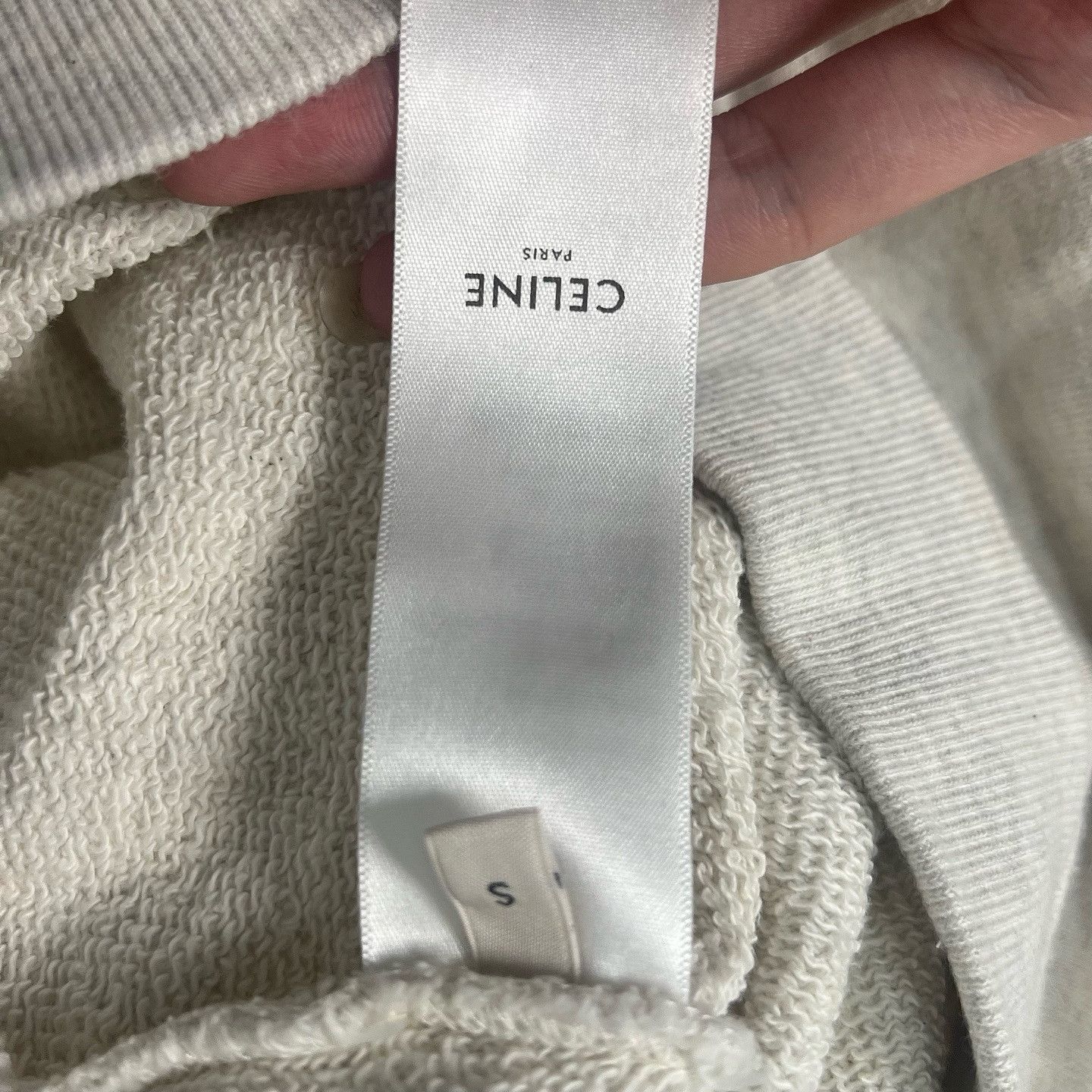 Celine CELINE Logo Hoodie Size S Size US S / EU 44-46 / 1 - 4 Thumbnail