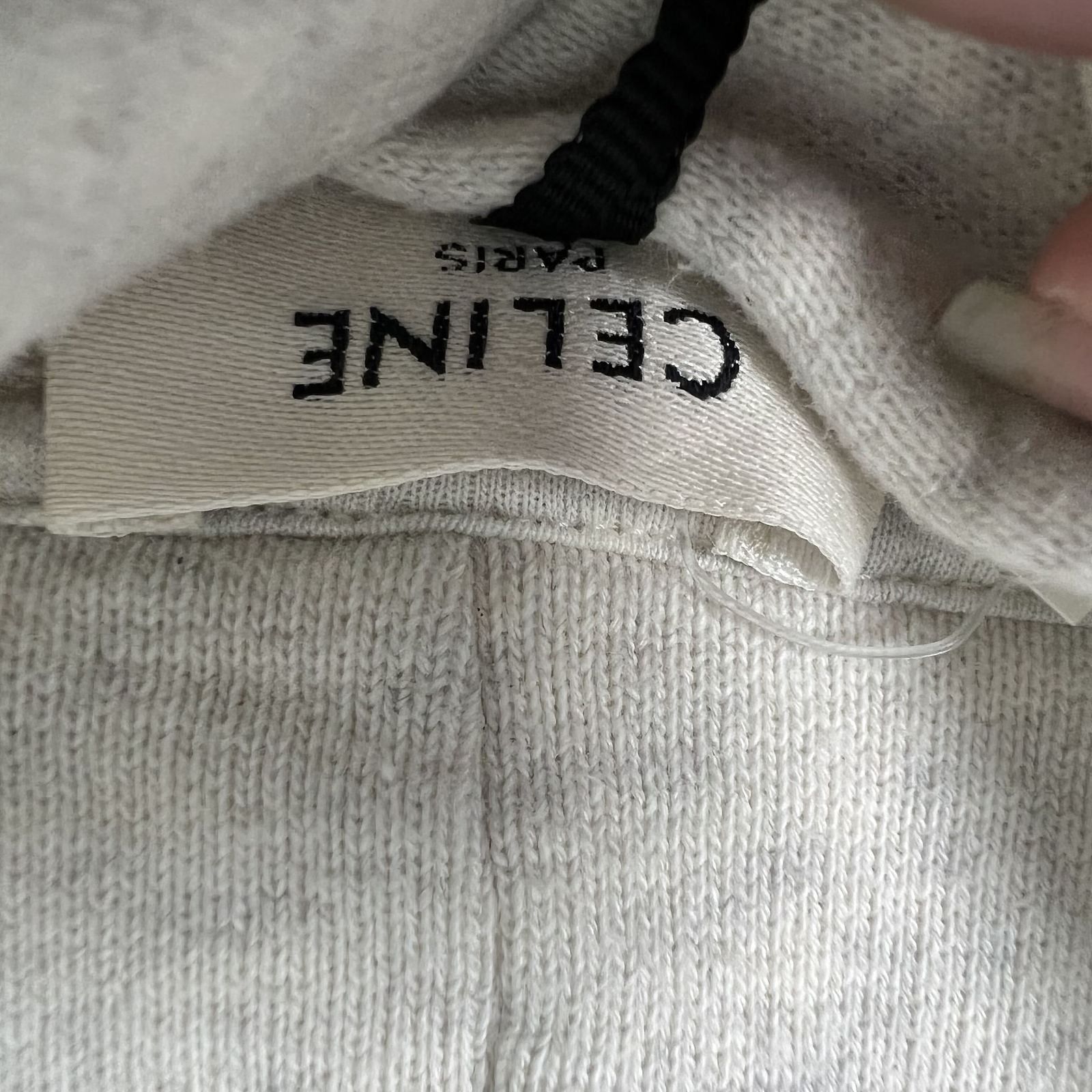 Celine CELINE Logo Hoodie Size S Size US S / EU 44-46 / 1 - 3 Thumbnail