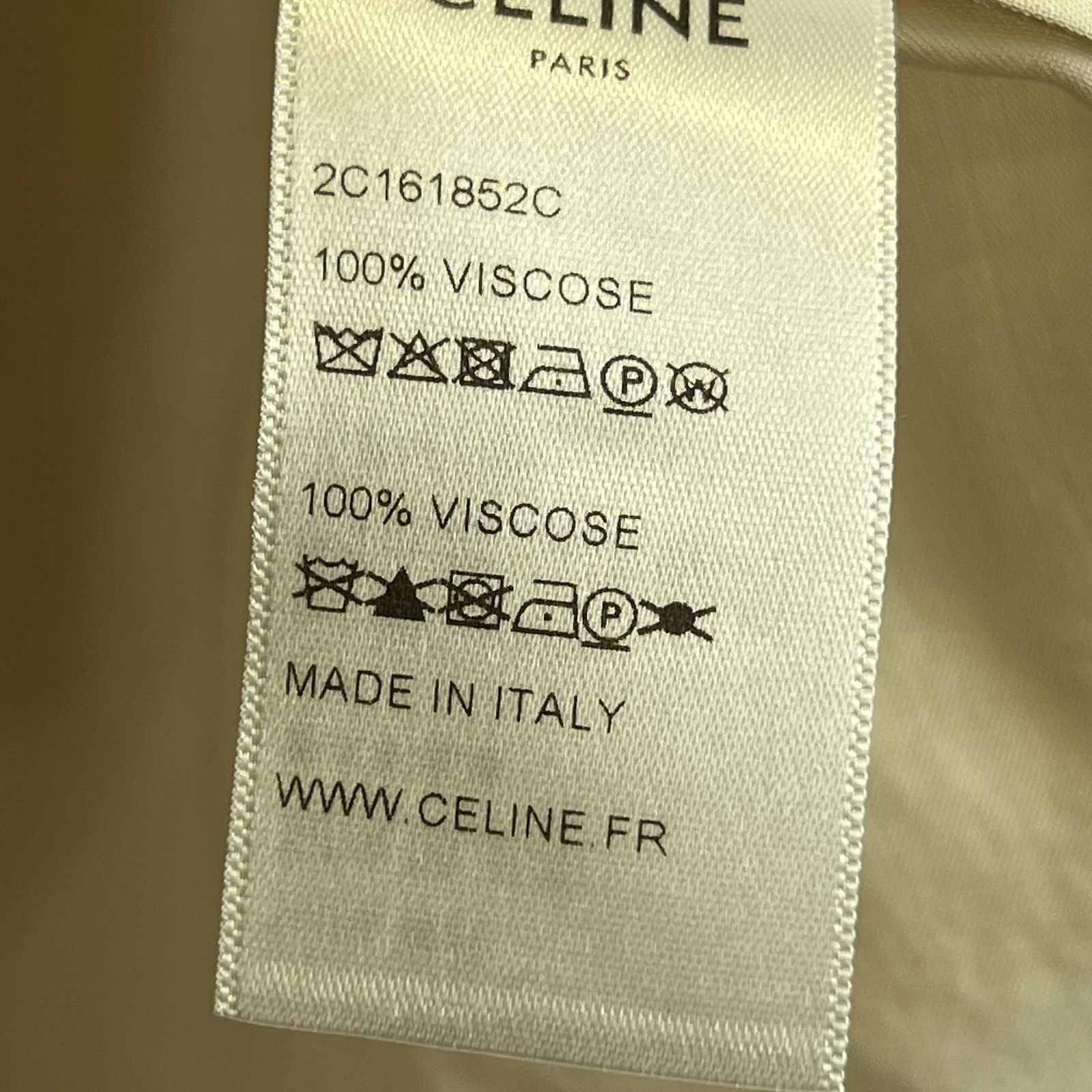 Celine Celine Button Up Shirt Size 34 Size XS / US 0-2 / IT 36-38 - 4 Thumbnail
