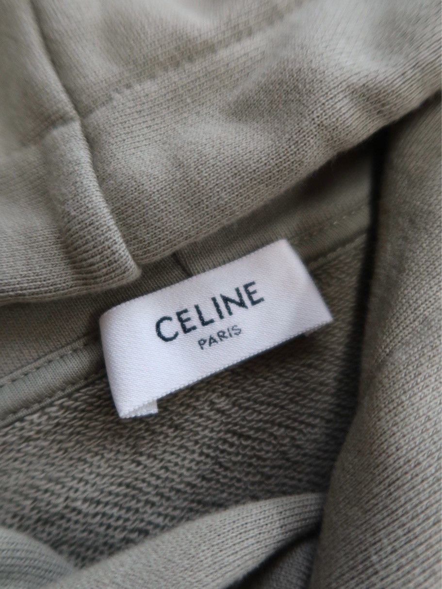 Celine CELINE Logo Hoodie Size M Size US M / EU 48-50 / 2 - 3 Thumbnail