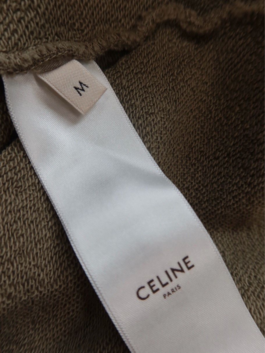 Celine CELINE Logo Hoodie Size M Size US M / EU 48-50 / 2 - 4 Thumbnail