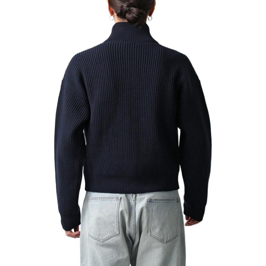 Celine Celine Ribbed Logo Zip Sweater Size L Size US L / EU 52-54 / 3 - 8 Thumbnail