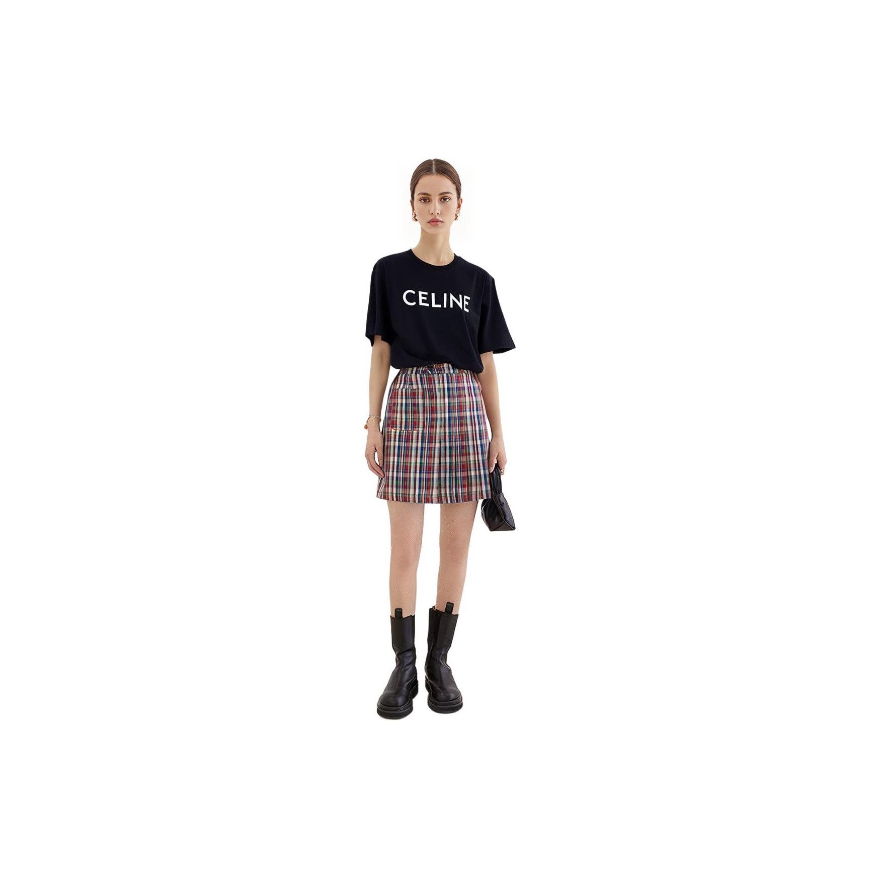 Celine Celine Logo T-Shirt Size L Size L / US 10 / IT 46 - 10 Thumbnail