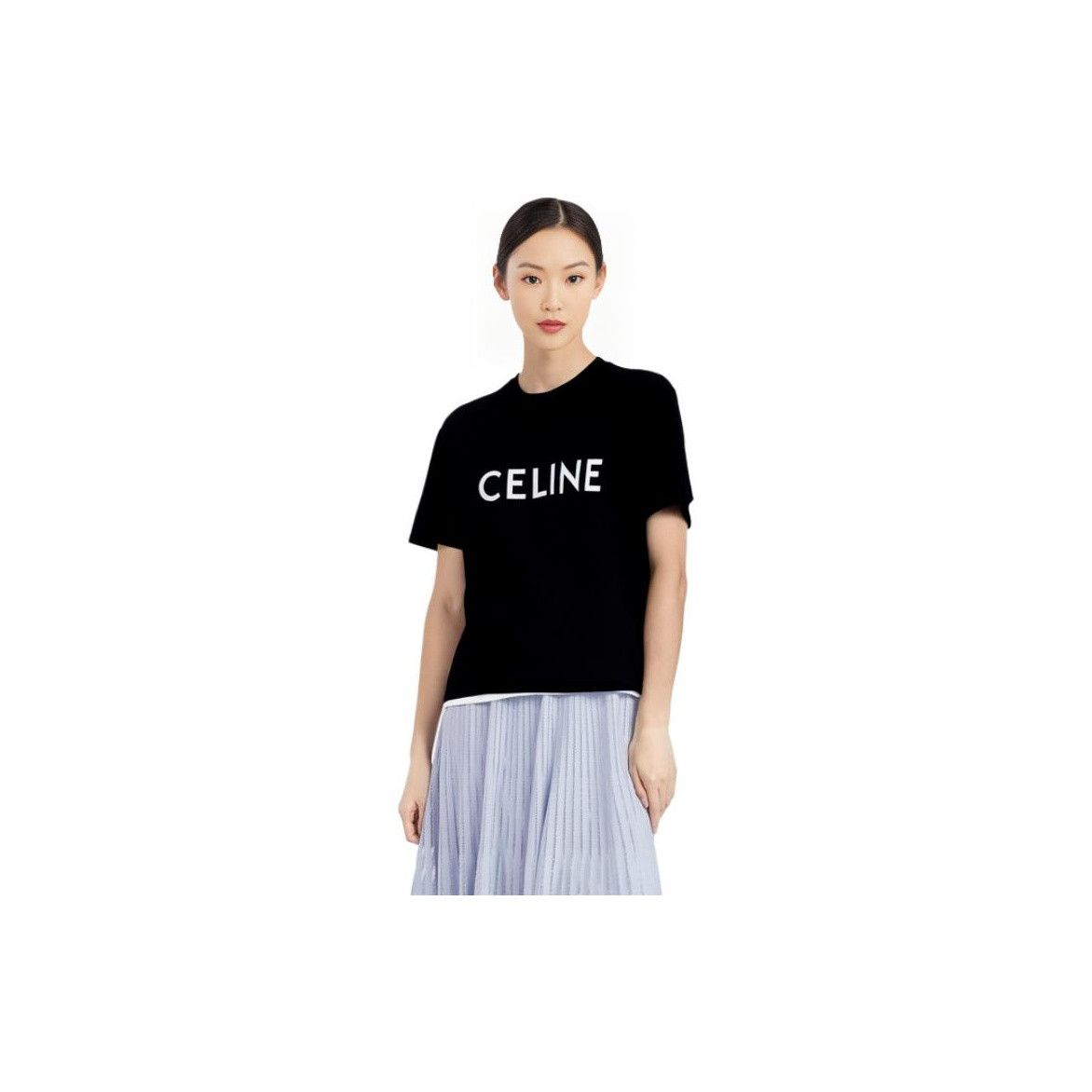 Celine Celine Logo T-Shirt Size L Size L / US 10 / IT 46 - 12 Thumbnail