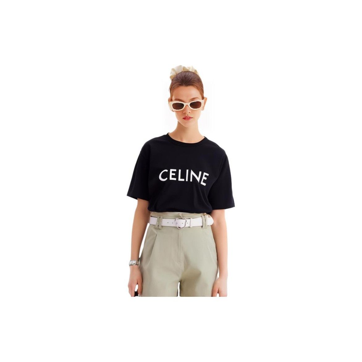 Celine Celine Logo T-Shirt Size L Size L / US 10 / IT 46 - 11 Thumbnail