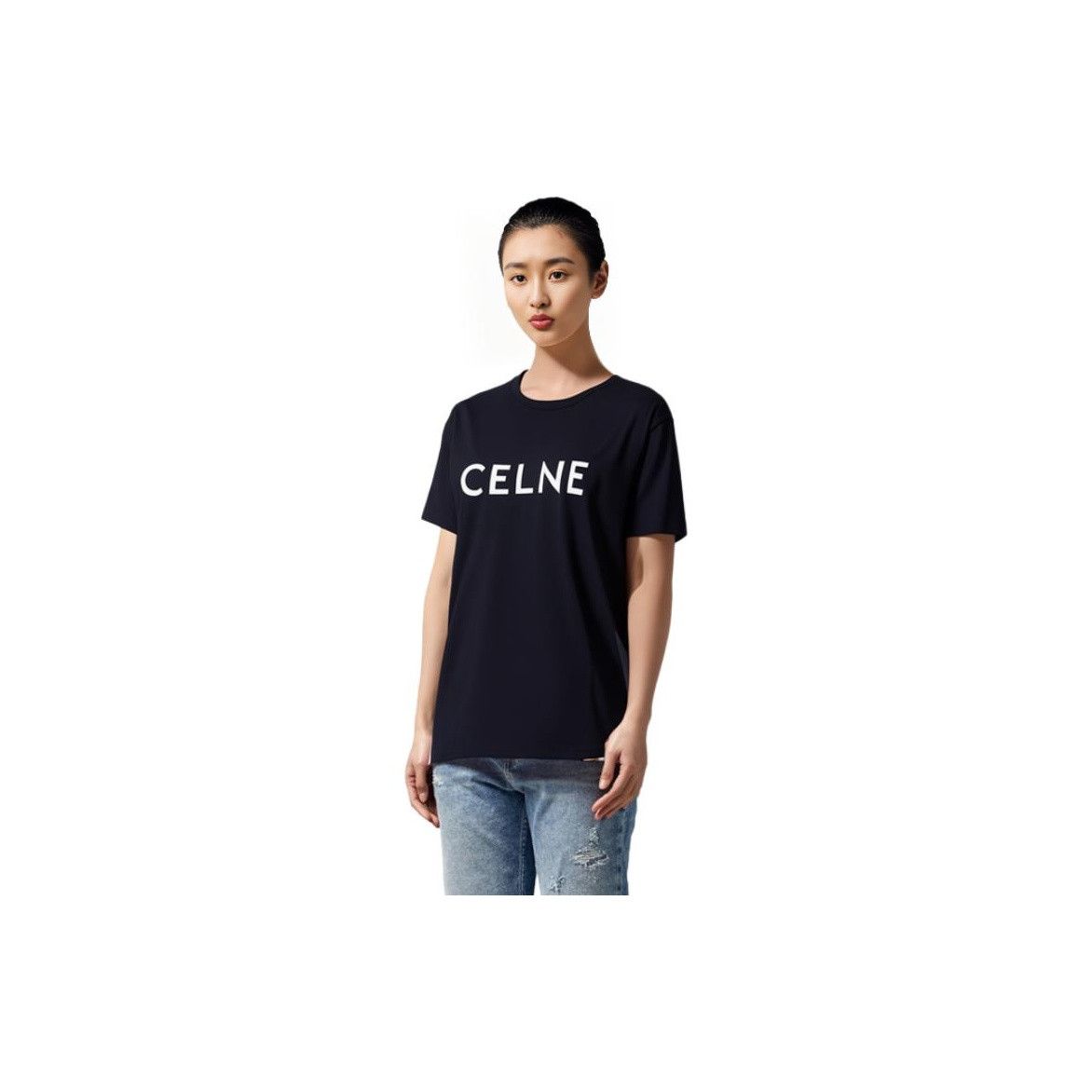Celine Celine Logo T-Shirt Size L Size L / US 10 / IT 46 - 13 Thumbnail