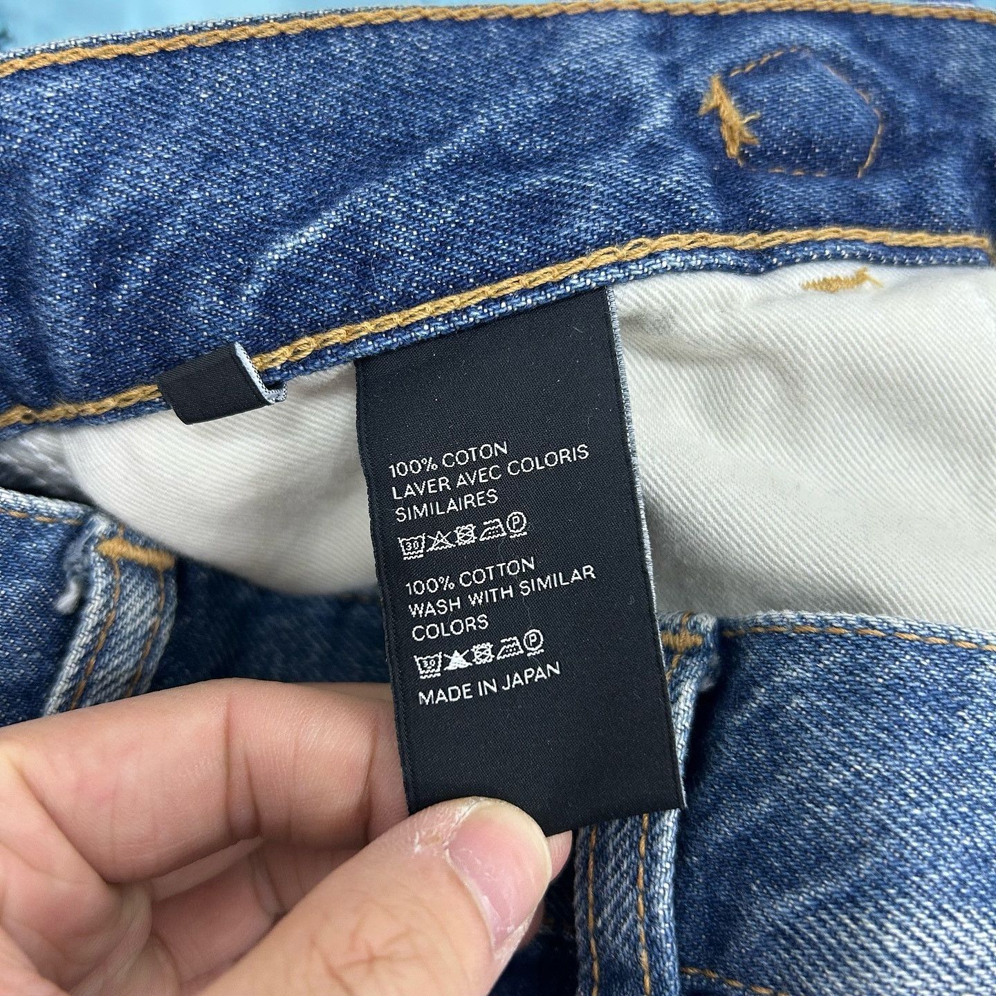 Celine CELINE Triomphe Chain Detail Jeans Size 28 Size 28" / US 6 / IT 42 - 4 Thumbnail