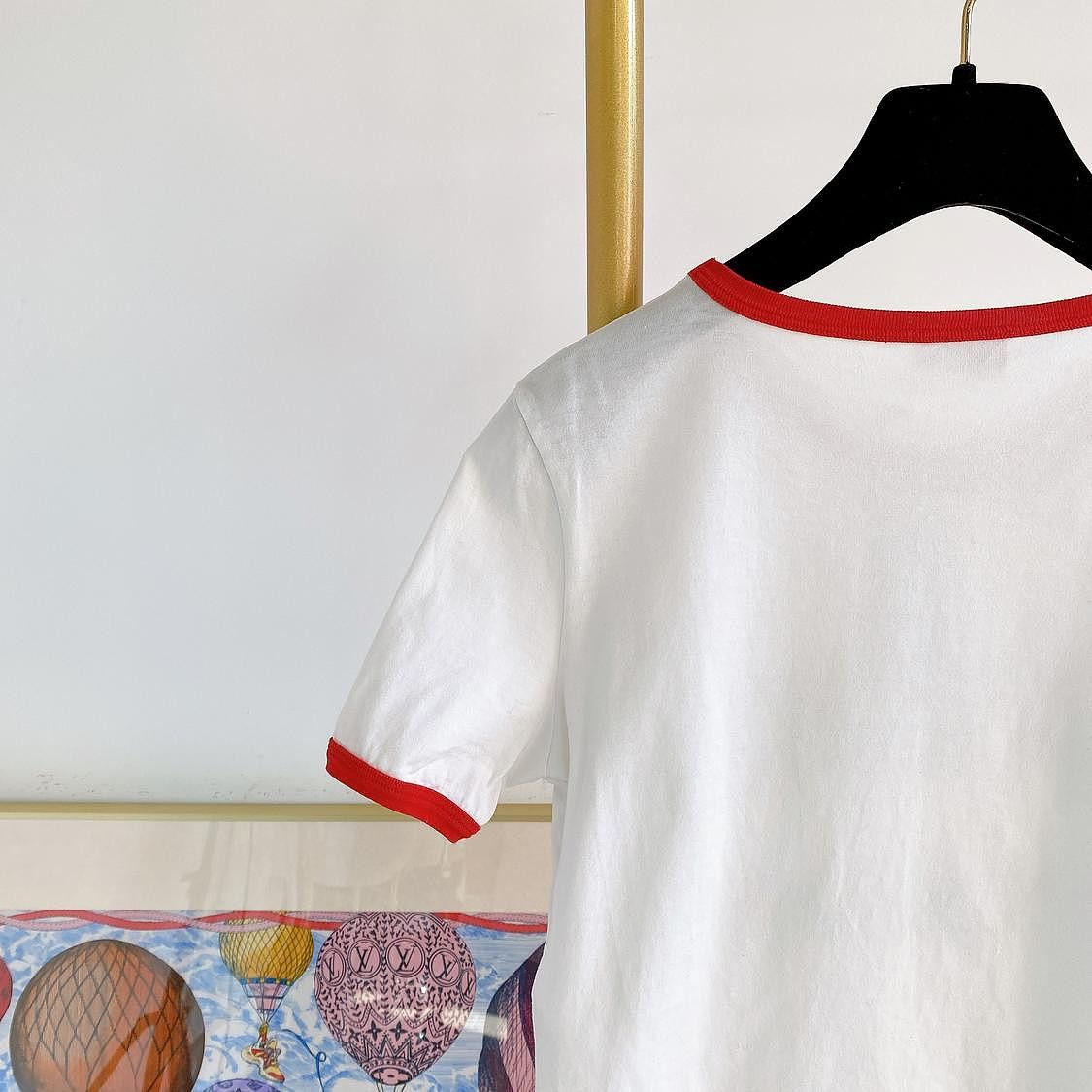Celine Celine St Tropez Logo Ringer T-Shirt XS Size XS / US 0-2 / IT 36-38 - 7 Thumbnail