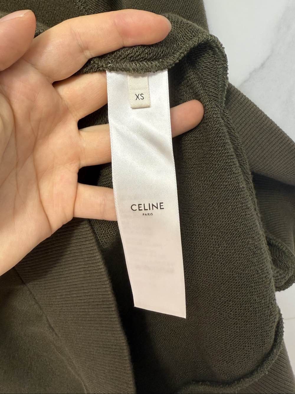 Celine CELINE Logo Sweatshirt Size XS Size XS / US 0-2 / IT 36-38 - 4 Thumbnail