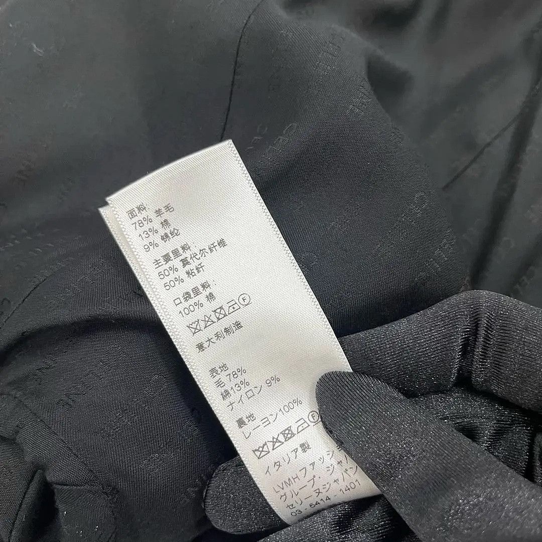 Celine Celine Black Wool Blend Jacket Size 36 Size XS / US 0-2 / IT 36-38 - 8 Thumbnail