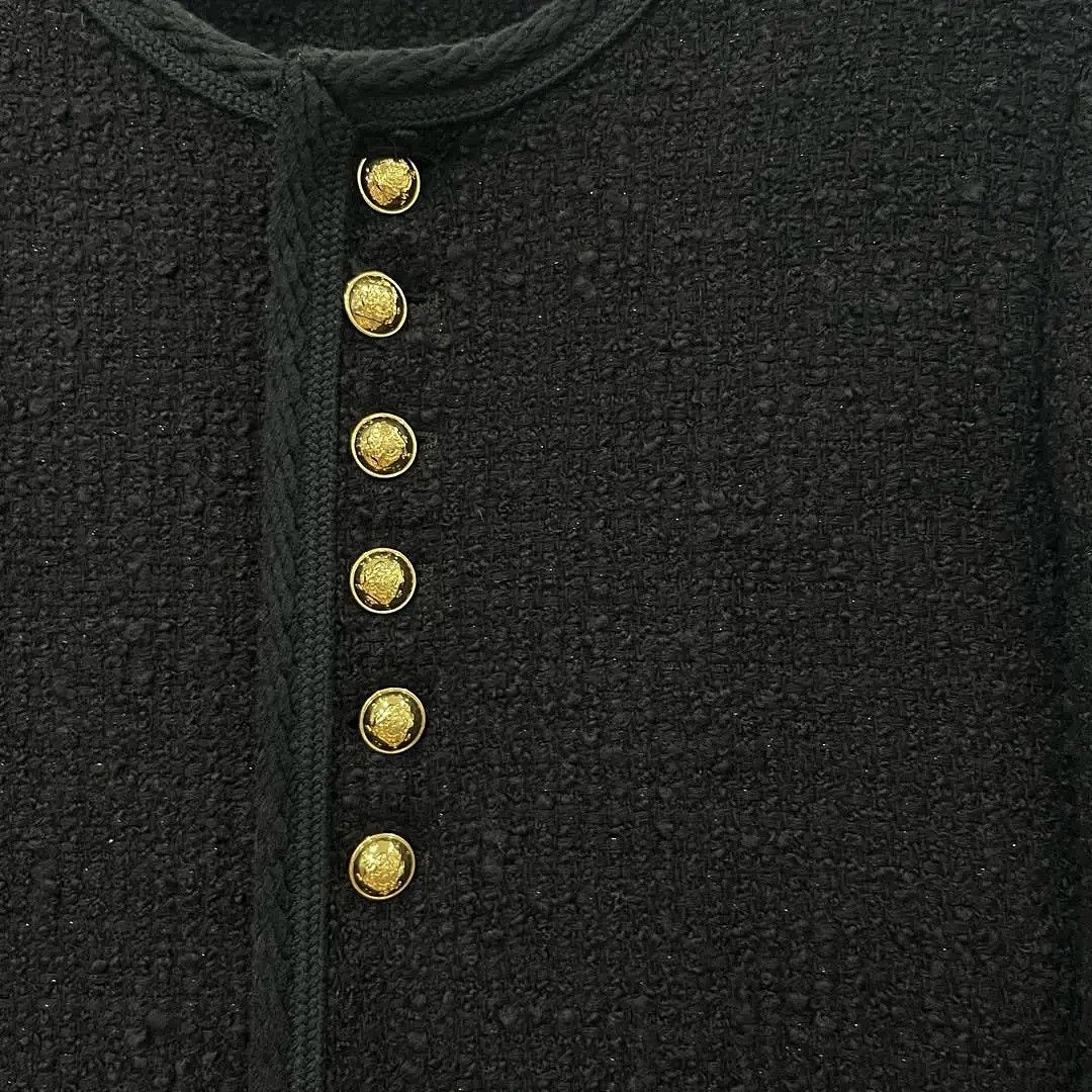 Celine Celine Black Wool Blend Jacket Size 36 Size XS / US 0-2 / IT 36-38 - 7 Thumbnail