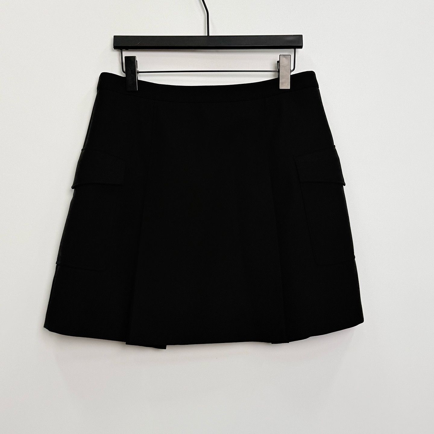 Celine CELINE Gold Button Mini Skirt Size 40 Size 28" / US 6 / IT 42 - 2 Thumbnail