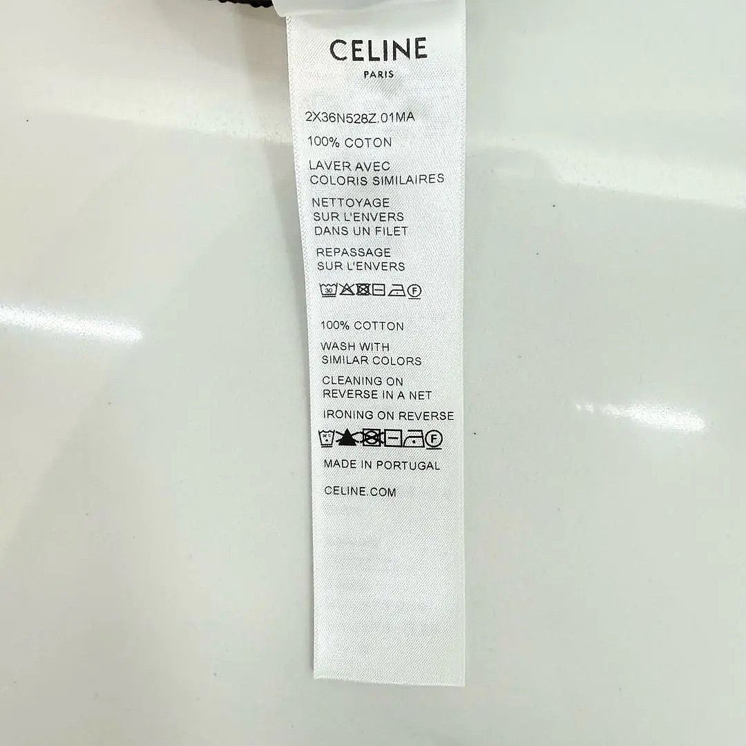 Celine Celine Striped Triomphe Logo Tank Top XS Size XS / US 0-2 / IT 36-38 - 4 Thumbnail