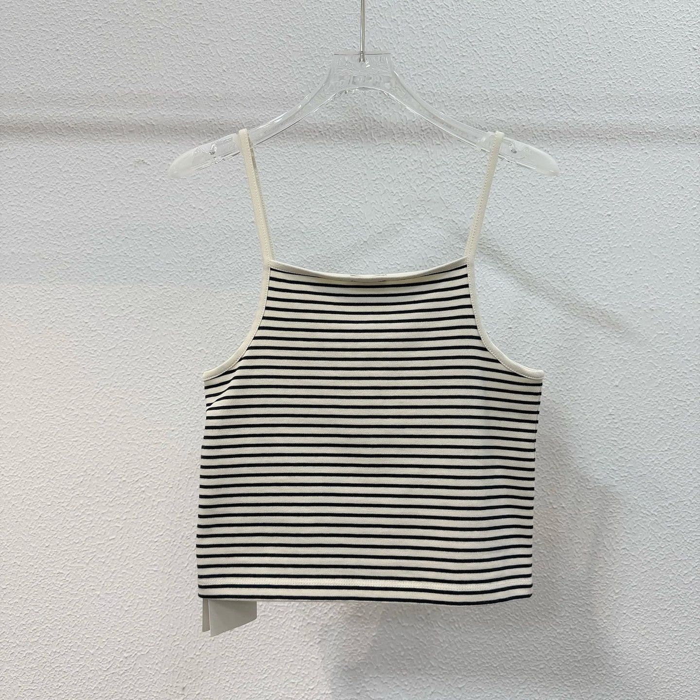 Celine Celine Striped Triomphe Logo Tank Top XS Size XS / US 0-2 / IT 36-38 - 2 Thumbnail