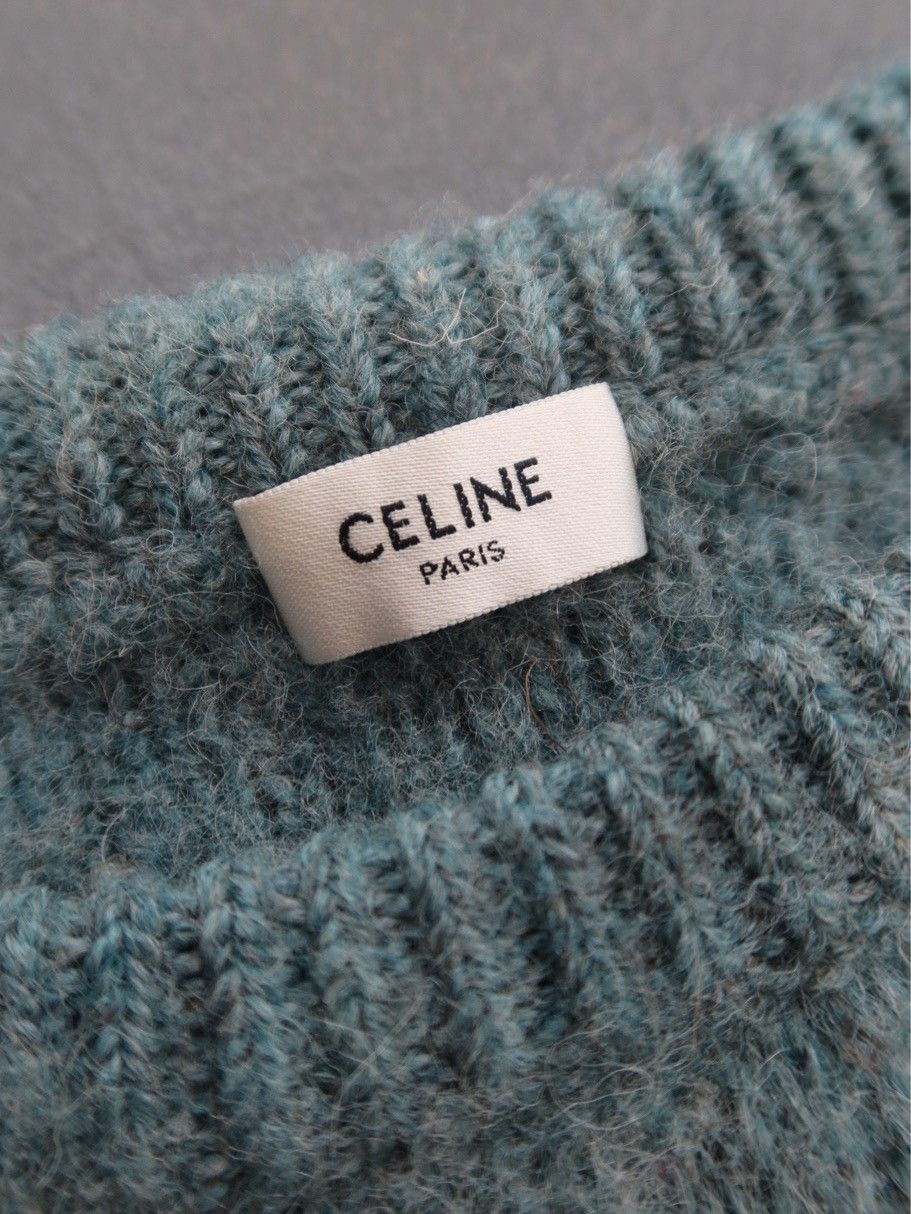 Celine Celine Fair Isle Wool Blend Sweater Size M Size M / US 6-8 / IT 42-44 - 3 Thumbnail