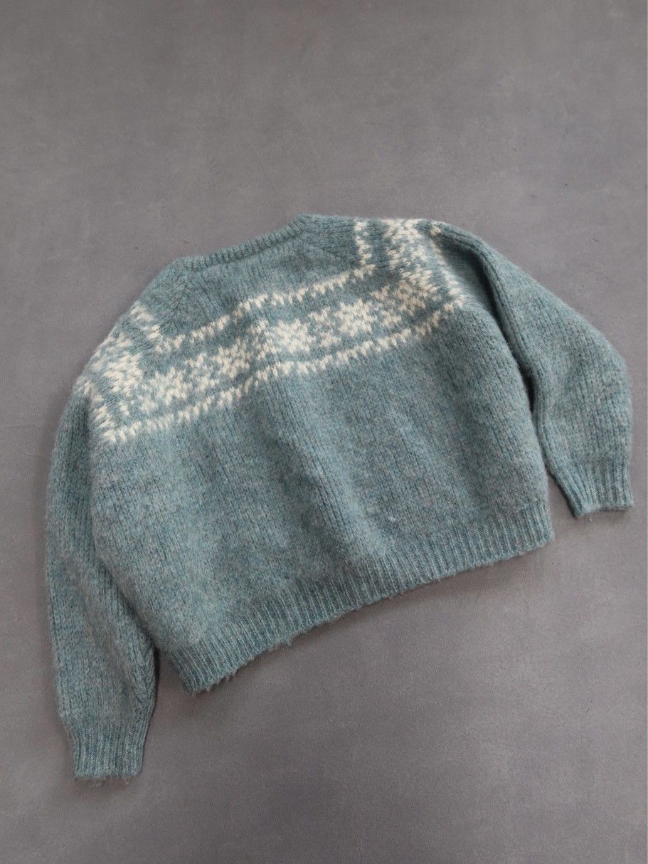 Celine Celine Fair Isle Wool Blend Sweater Size M Size M / US 6-8 / IT 42-44 - 2 Thumbnail