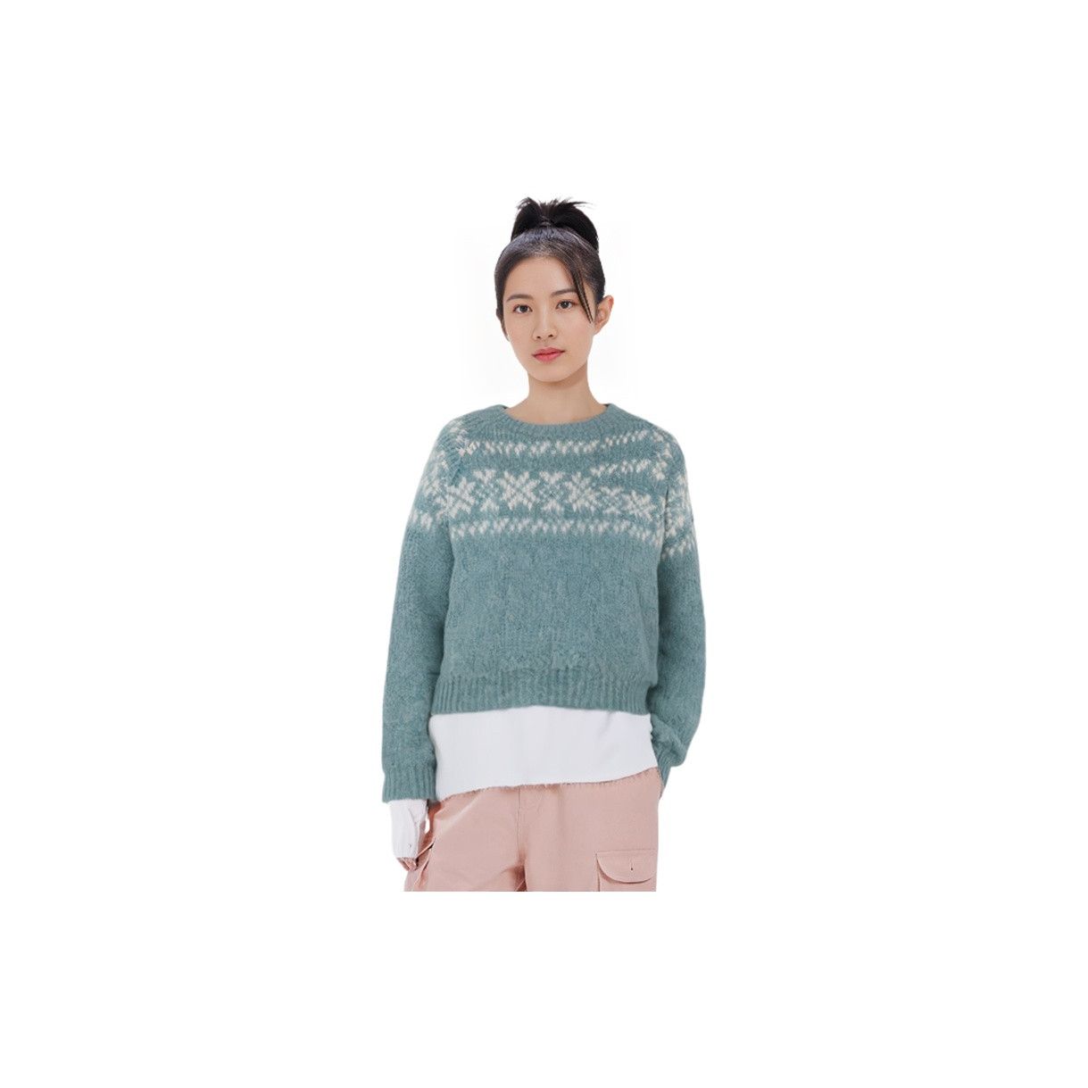 Celine Celine Fair Isle Wool Blend Sweater Size M Size M / US 6-8 / IT 42-44 - 6 Thumbnail