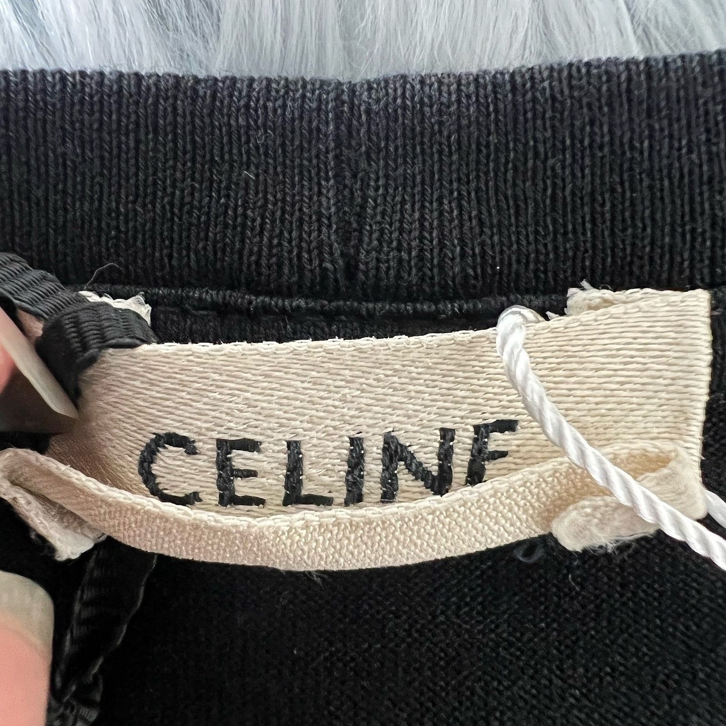 Celine Celine Logo Cotton T-Shirt Size L Size L / US 10 / IT 46 - 3 Thumbnail