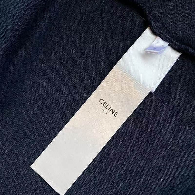 Celine Celine Triomphe Polo Mini Dress XL Size XL / US 12-14 / IT 48-50 - 4 Thumbnail