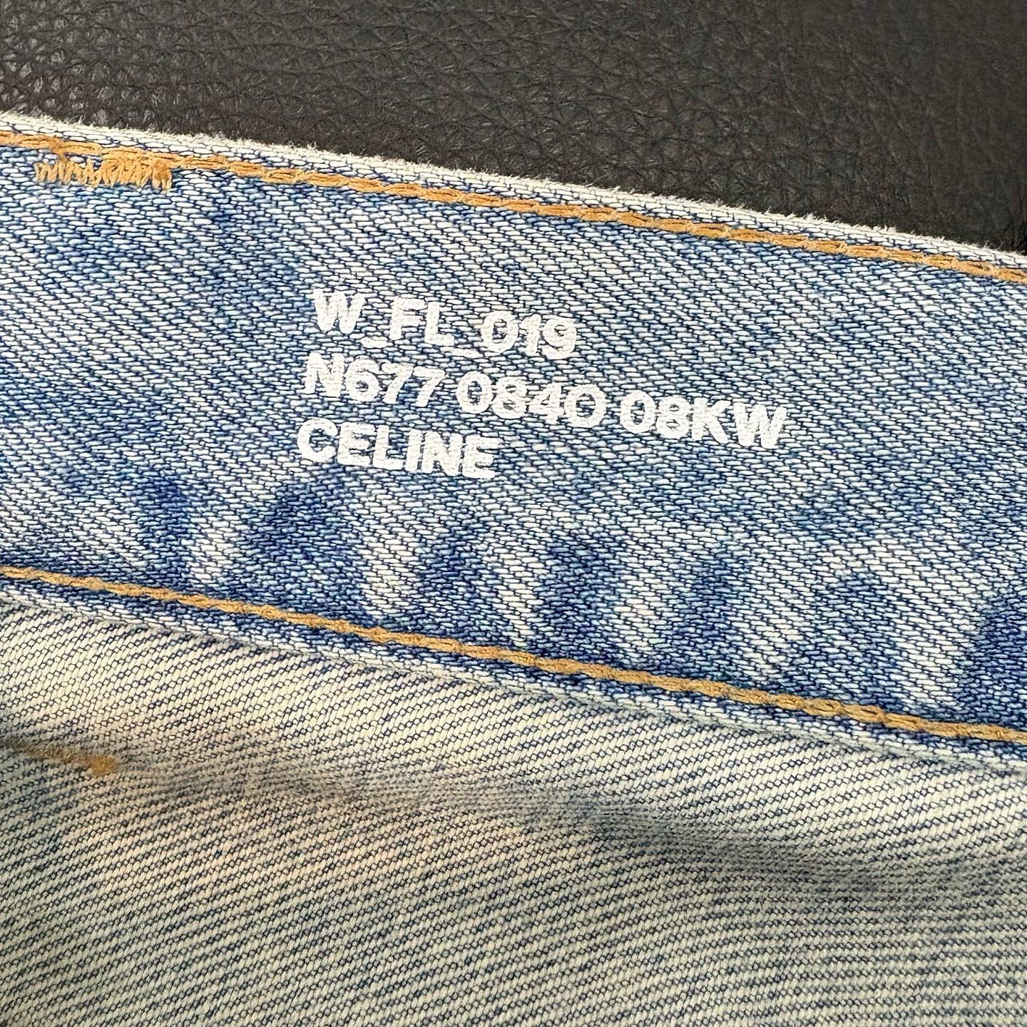 Celine Celine Light Wash Denim Jeans Size 29 Size 29" - 3 Thumbnail