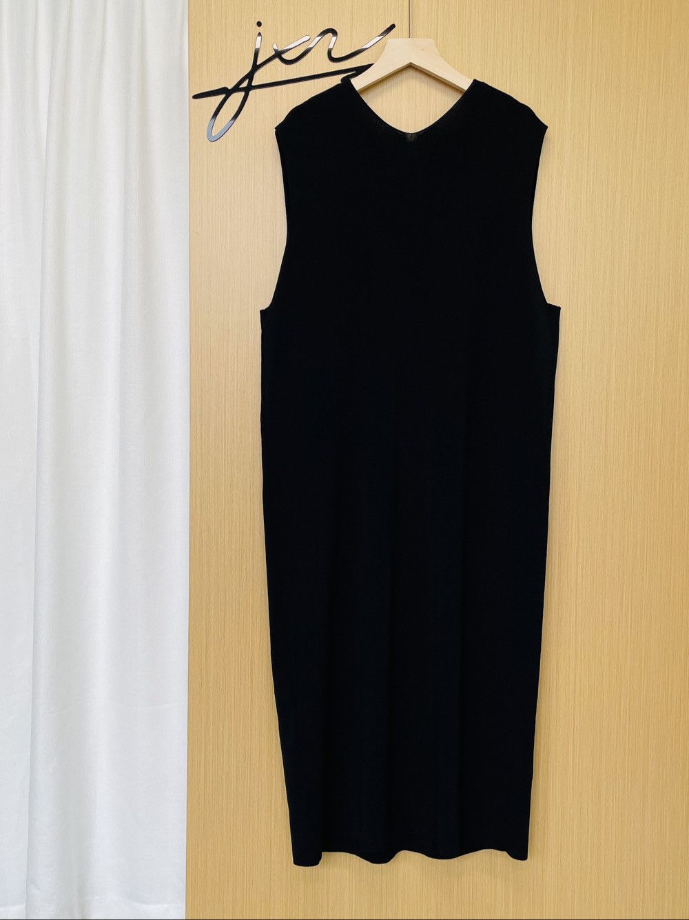 Celine Celine Black Pocket Knit Midi Dress Size M Size M / US 6-8 / IT 42-44 - 2 Thumbnail