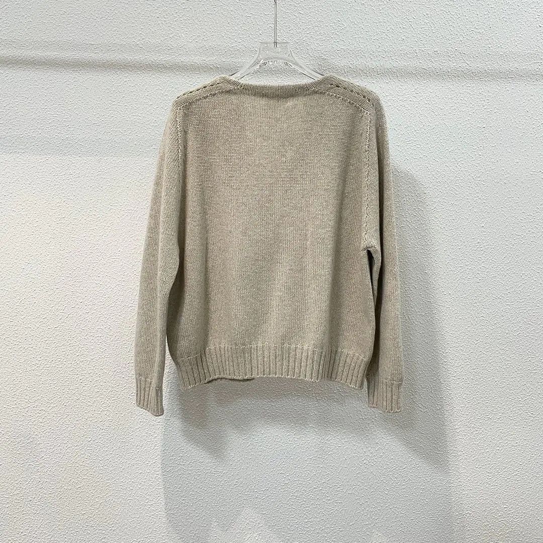 Celine Celine Cashmere Triomphe Logo Sweater Size XS Size XS / US 0-2 / IT 36-38 - 2 Thumbnail