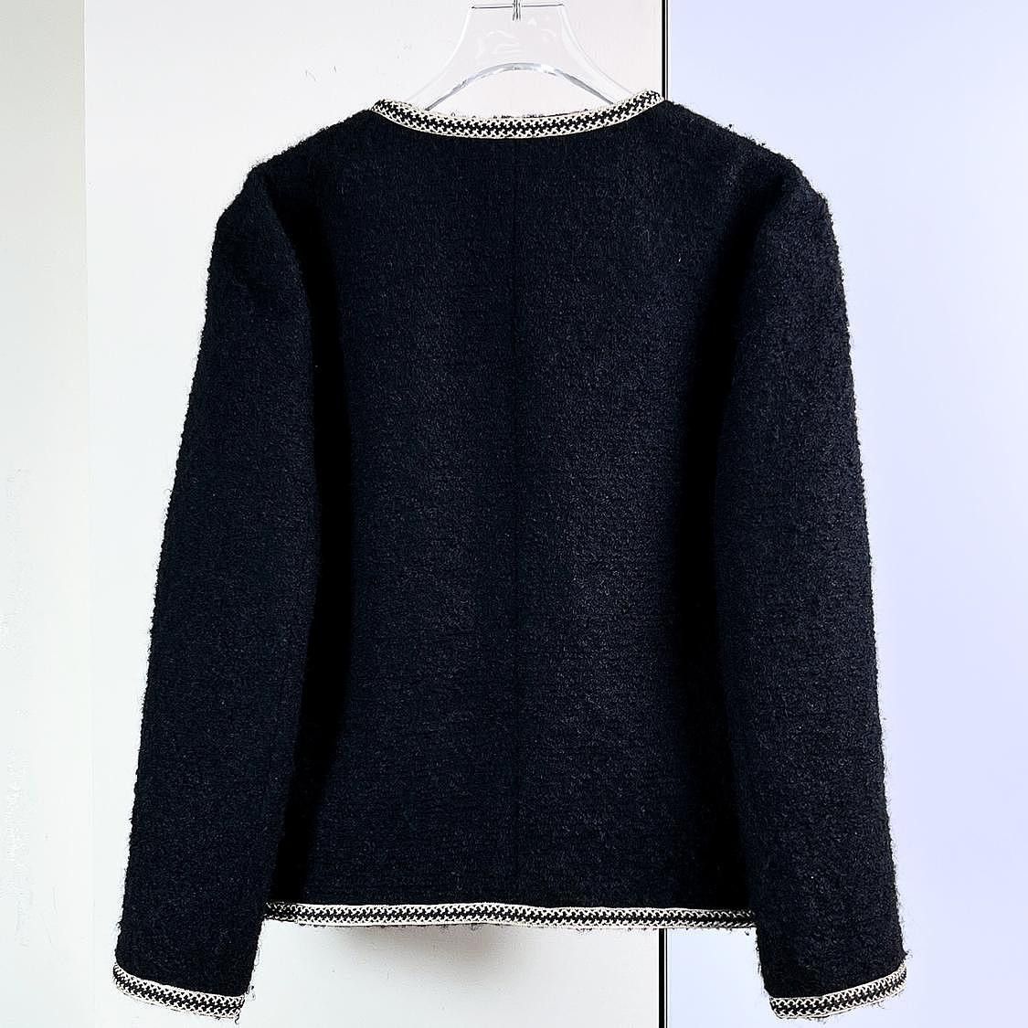 Celine Celine Trimmed Tweed Jacket Size 38 Size S / US 4 / IT 40 - 2 Thumbnail