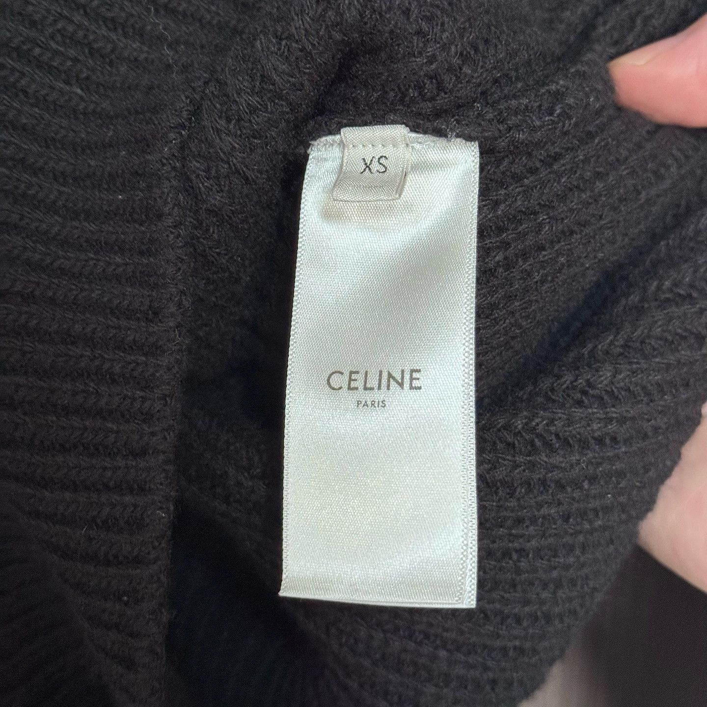 Celine Celine Logo Wool Sweater Size XS Size US XS / EU 42 / 0 - 4 Thumbnail