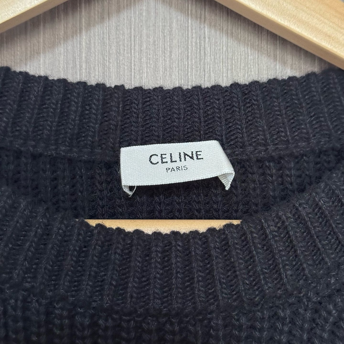 Celine Celine Logo Wool Sweater Size XS Size US XS / EU 42 / 0 - 3 Thumbnail