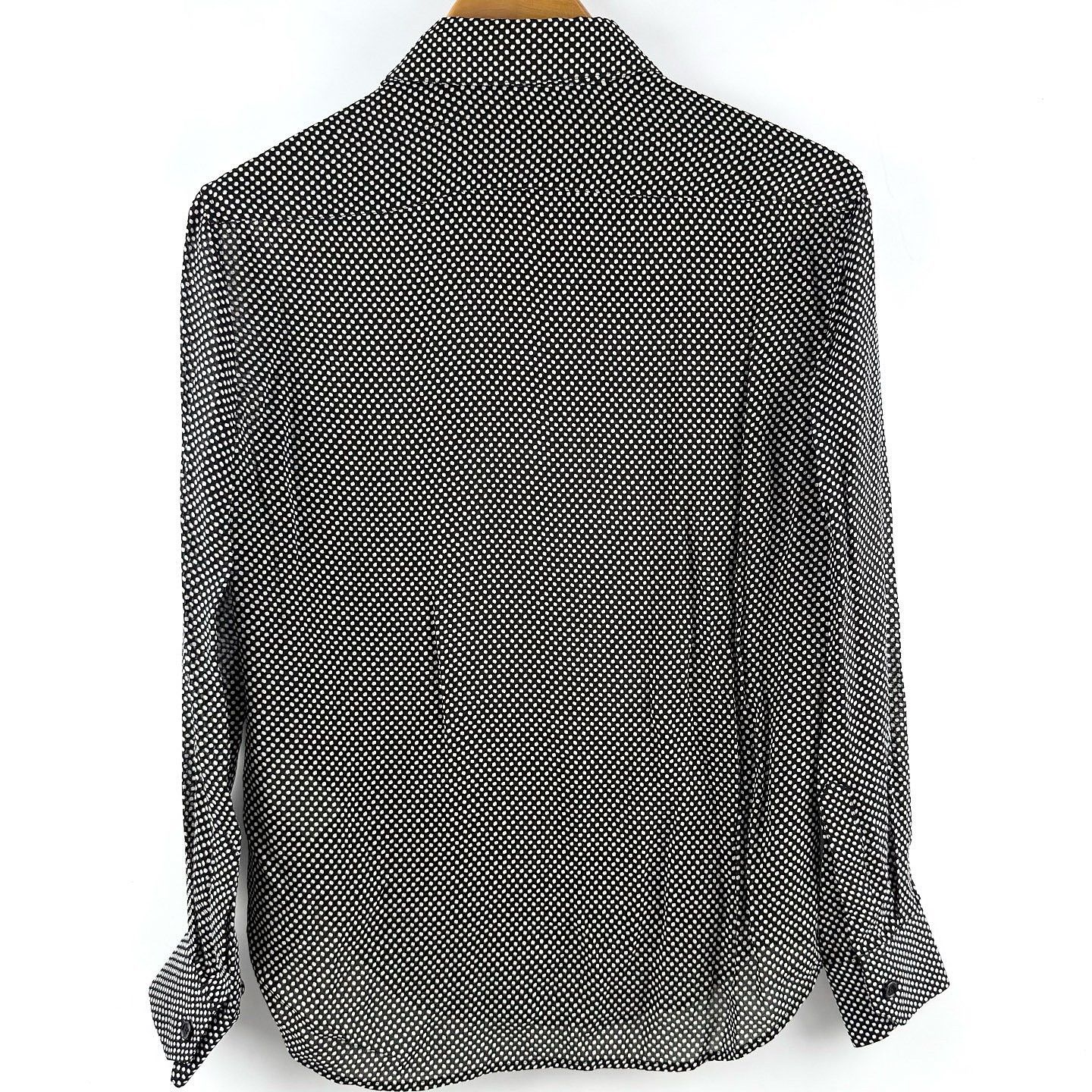 Celine CELINE Polka Dot Button Up Shirt Size 36 Size XS / US 0-2 / IT 36-38 - 2 Thumbnail