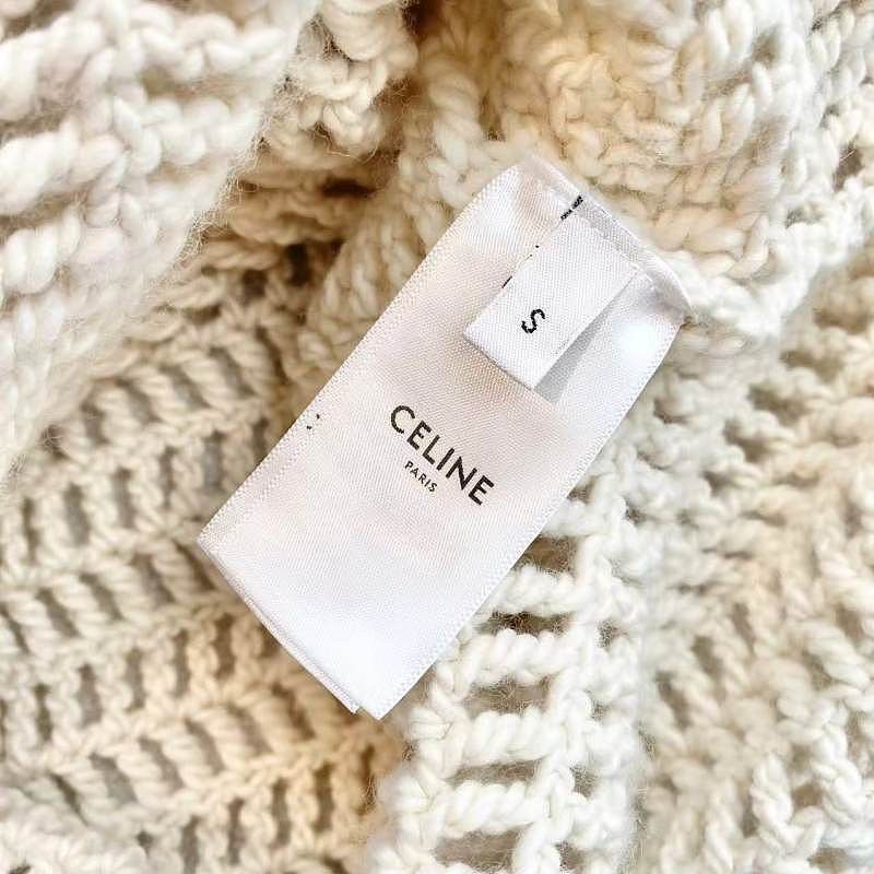 Celine Celine Wool Crochet Sweater Size S Size S / US 4 / IT 40 - 4 Thumbnail