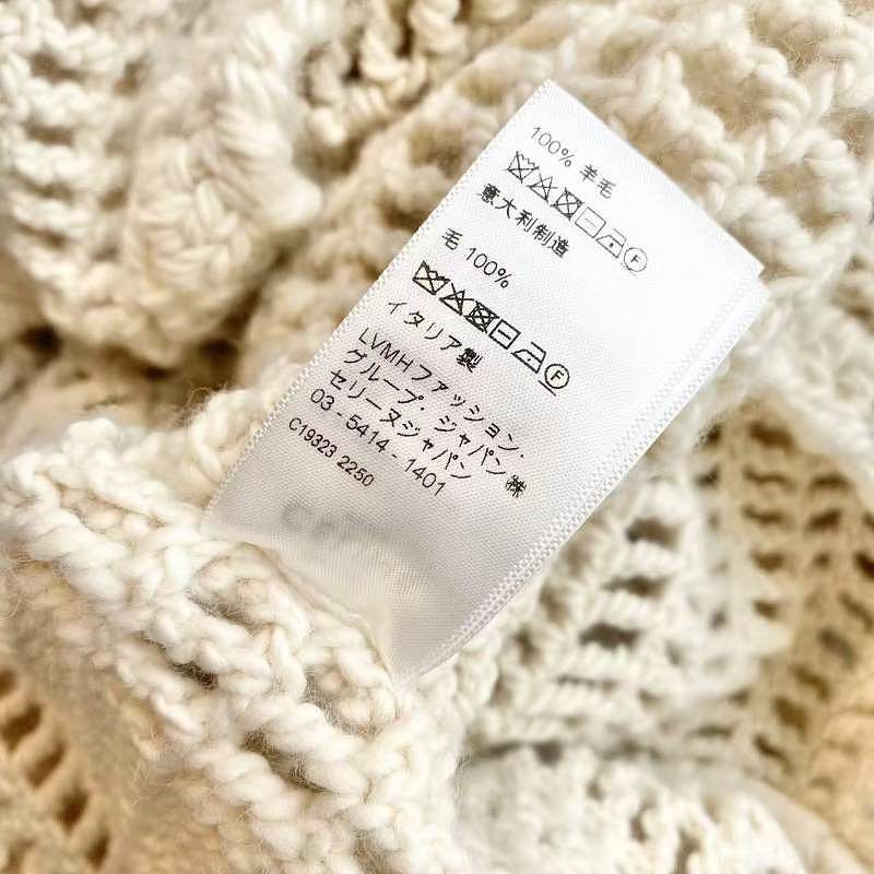 Celine Celine Wool Crochet Sweater Size S Size S / US 4 / IT 40 - 5 Thumbnail