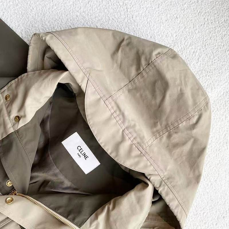 Celine Celine Logo Colorblock Hooded Jacket Size 40 Size S / US 4 / IT 40 - 3 Thumbnail