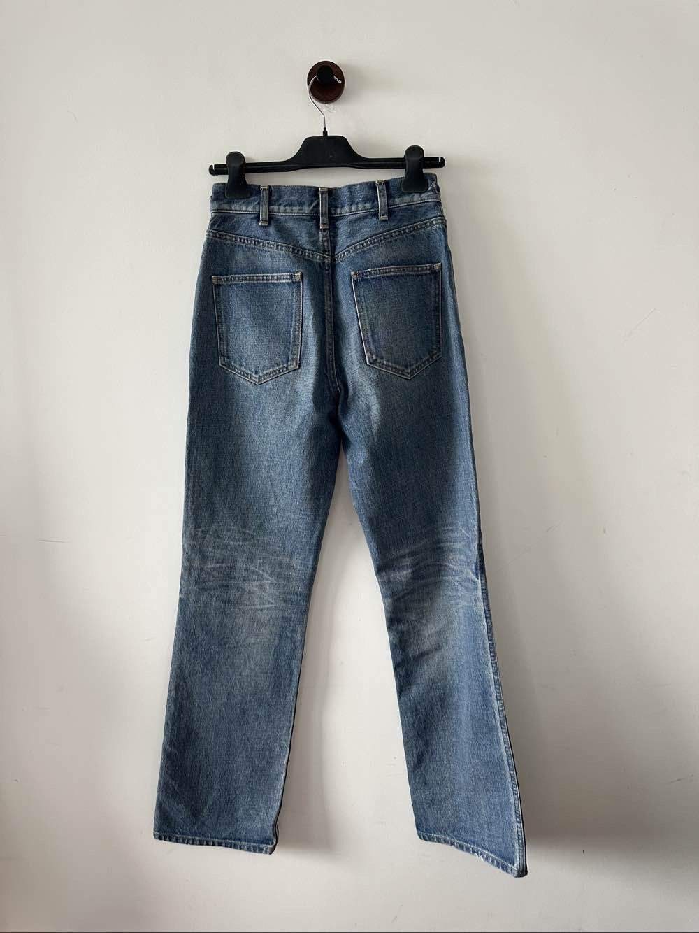 Celine CELINE Triomphe Blue Denim Jeans Size 28 Size 28" / US 6 / IT 42 - 2 Thumbnail