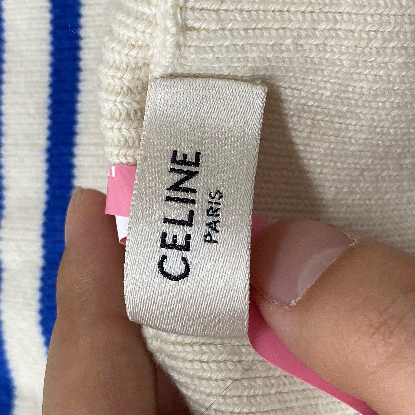 Celine Celine Striped Knit Sweater Size S Size S / US 4 / IT 40 - 3 Thumbnail