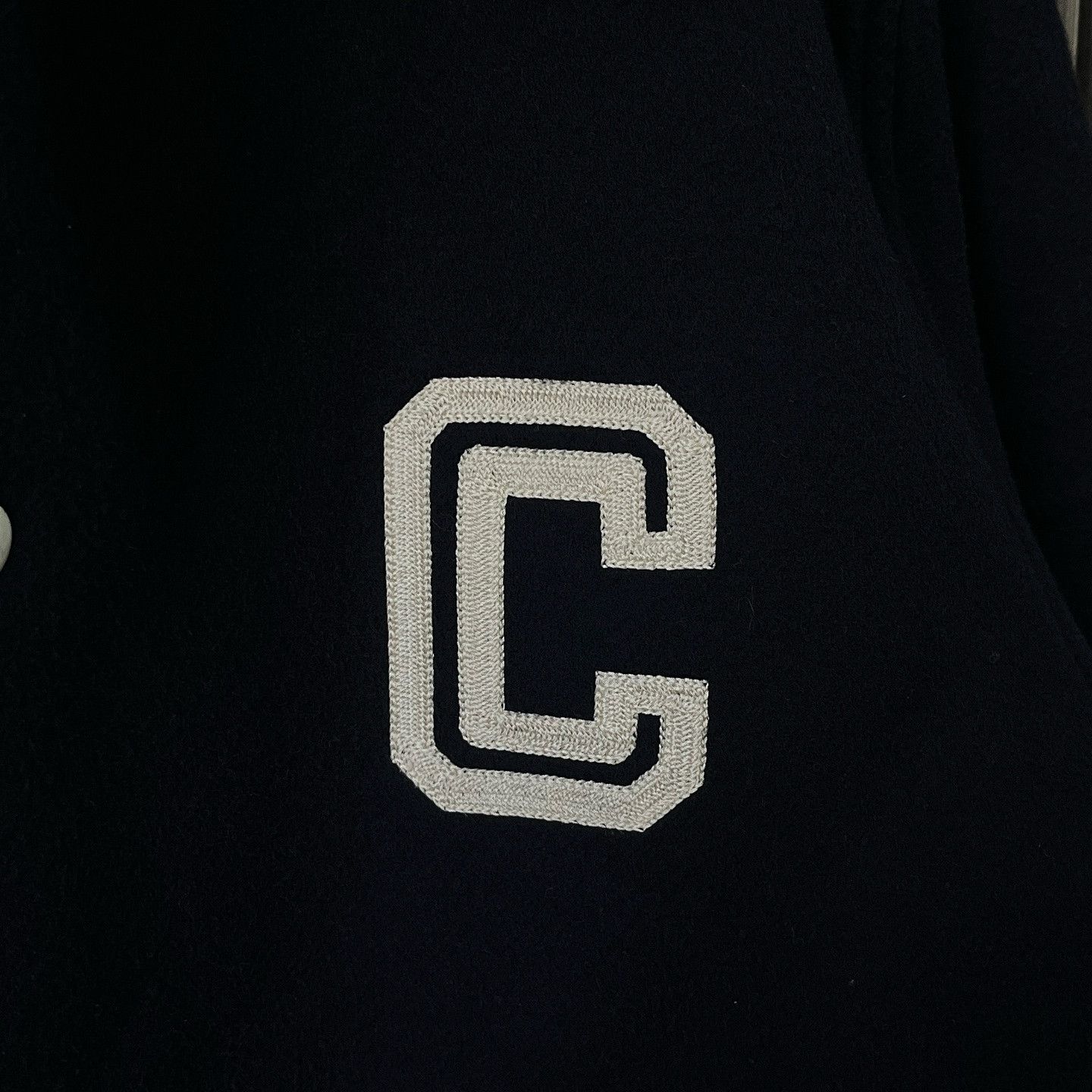 Celine Celine Logo Wool Varsity Jacket Size 44 Size US S / EU 44-46 / 1 - 7 Thumbnail