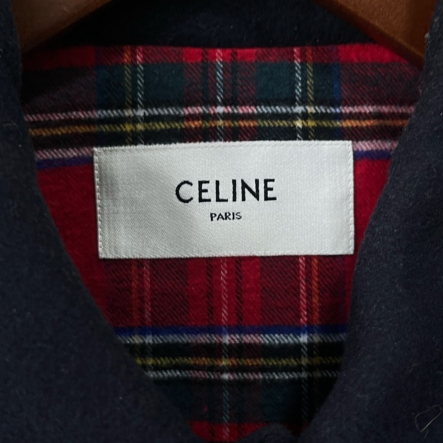 Celine Celine Logo Wool Varsity Jacket Size 44 Size US S / EU 44-46 / 1 - 3 Thumbnail