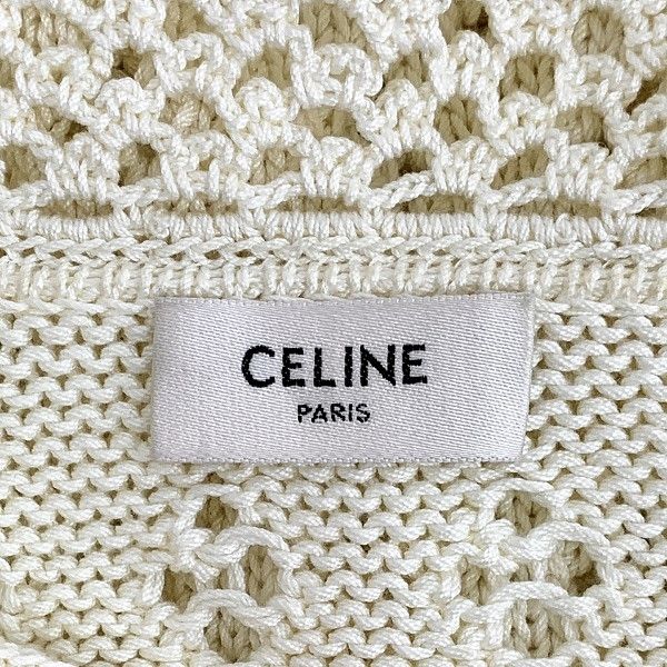 Celine Celine Openwork Knit Cardigan Size S Size S / US 4 / IT 40 - 3 Thumbnail