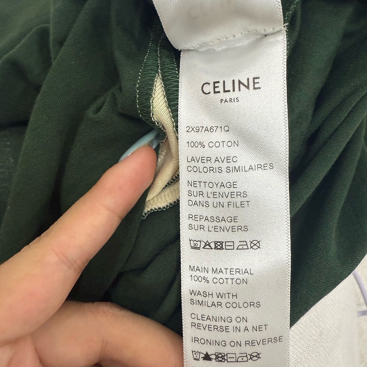 Celine Celine Paris Logo T-Shirt Size XS Size XS / US 0-2 / IT 36-38 - 5 Thumbnail