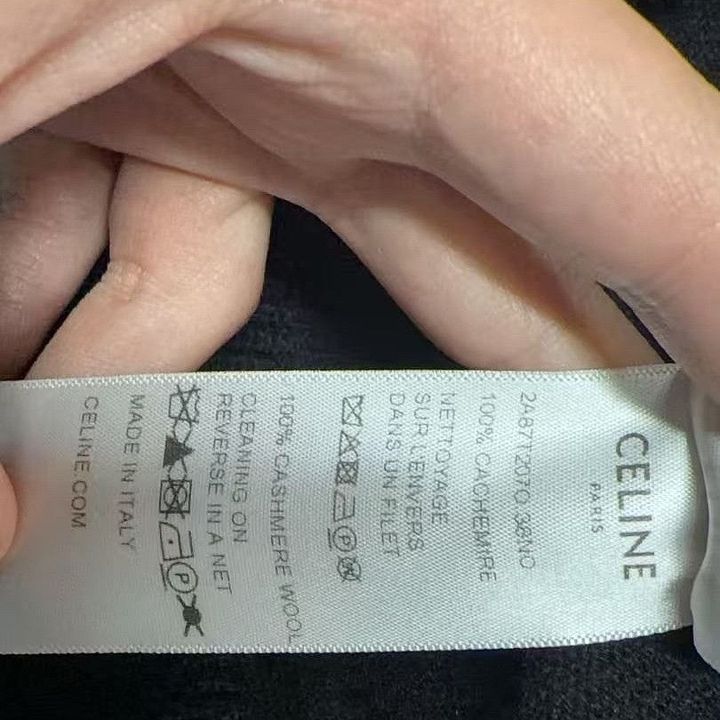 Celine CELINE Cashmere Cardigan Size S Size S / US 4 / IT 40 - 6 Thumbnail