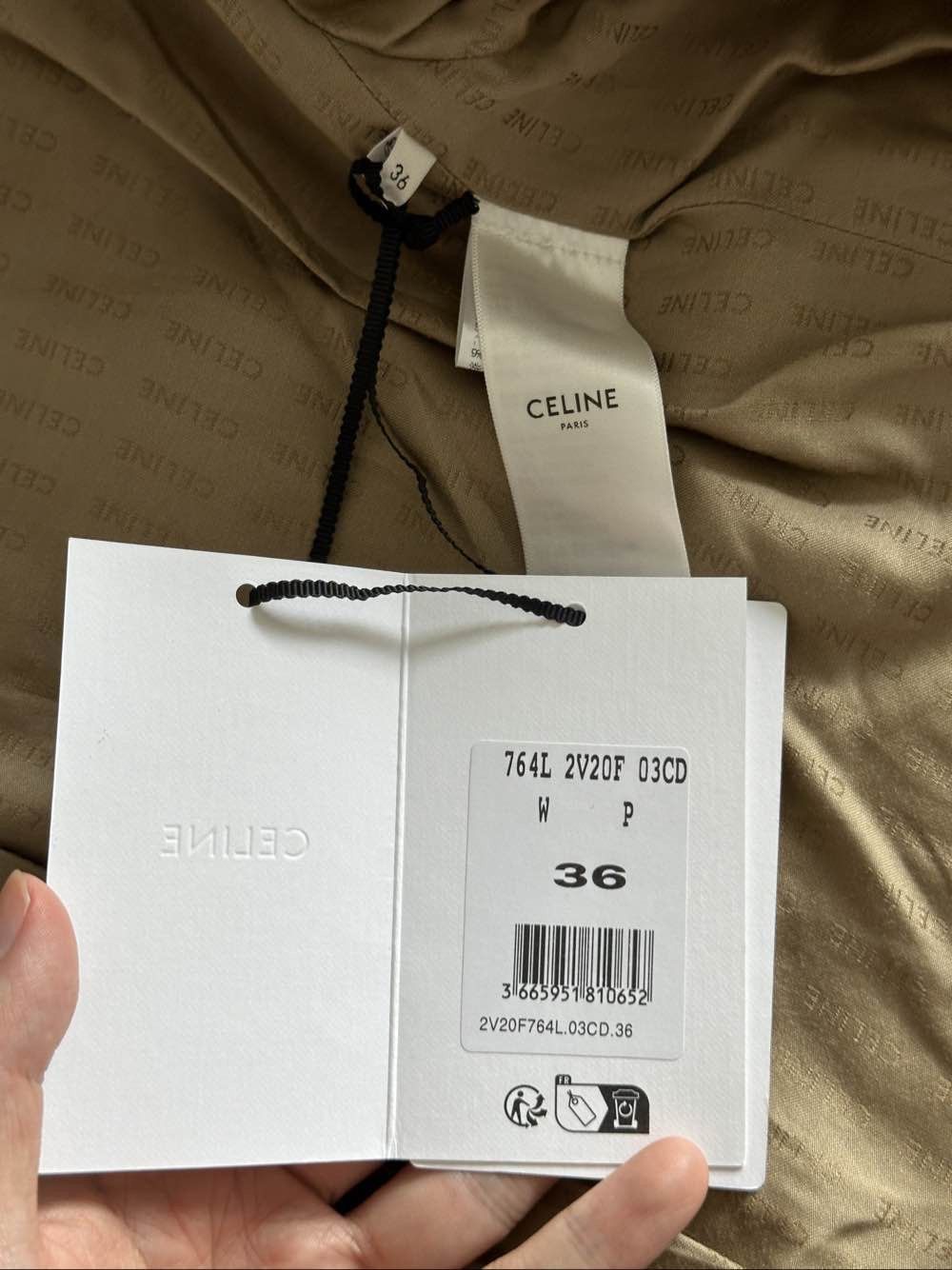 Celine Celine Beige Tweed Jacket Size 36 Size XS / US 0-2 / IT 36-38 - 5 Thumbnail