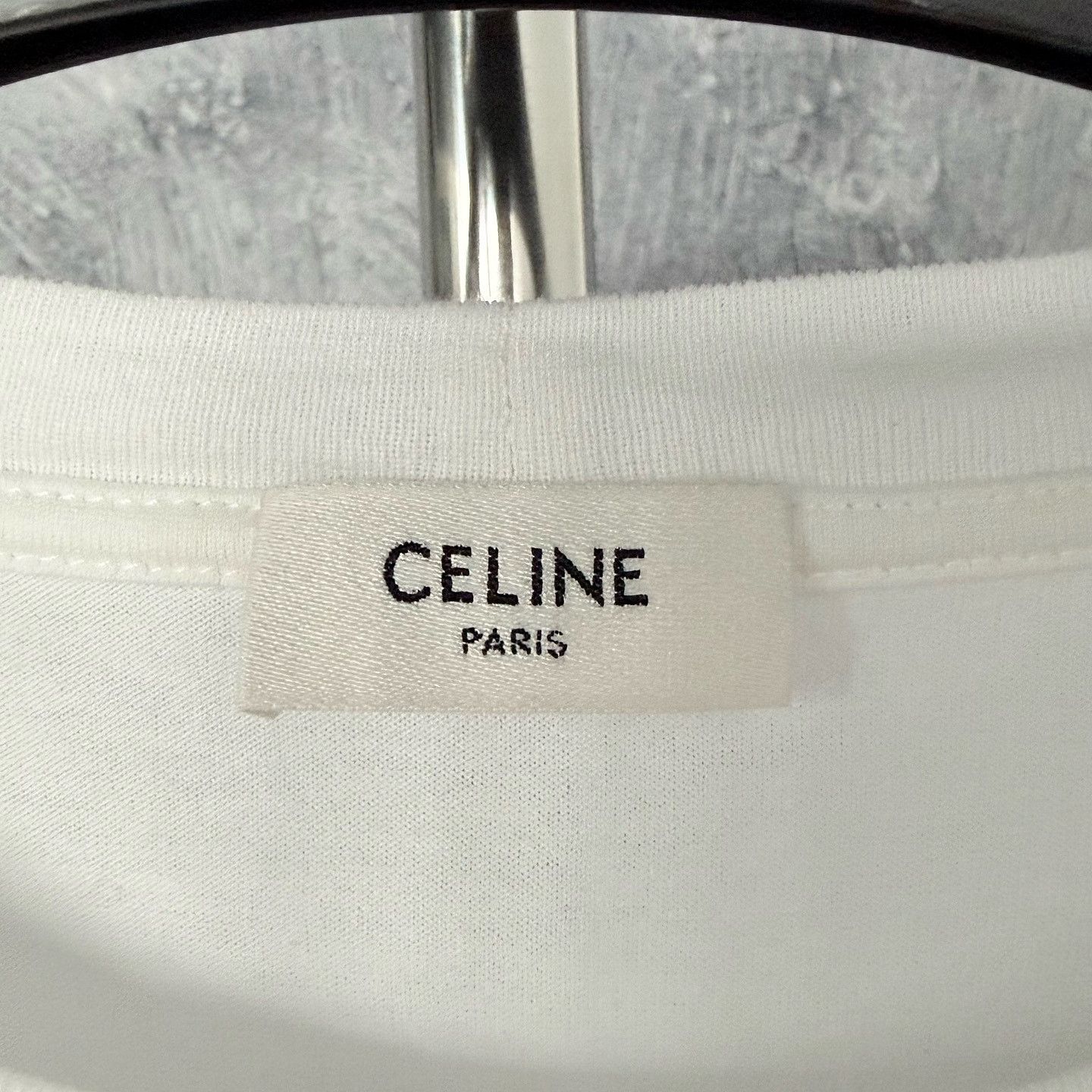 Celine CELINE Logo Print Crop T-Shirt Size S Size S / US 4 / IT 40 - 3 Thumbnail