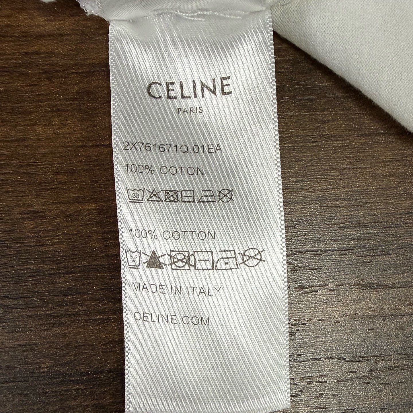 Celine CELINE Logo Print Crop T-Shirt Size S Size S / US 4 / IT 40 - 5 Thumbnail
